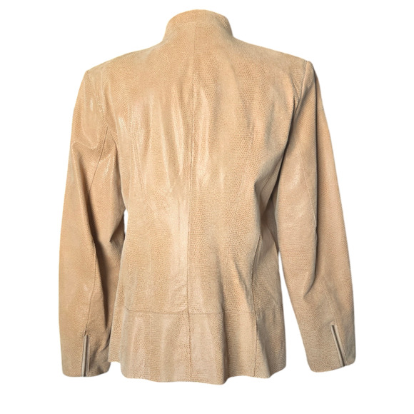 Alfani Leather Jacket Size Women's Size Large - Picture 2 of 6